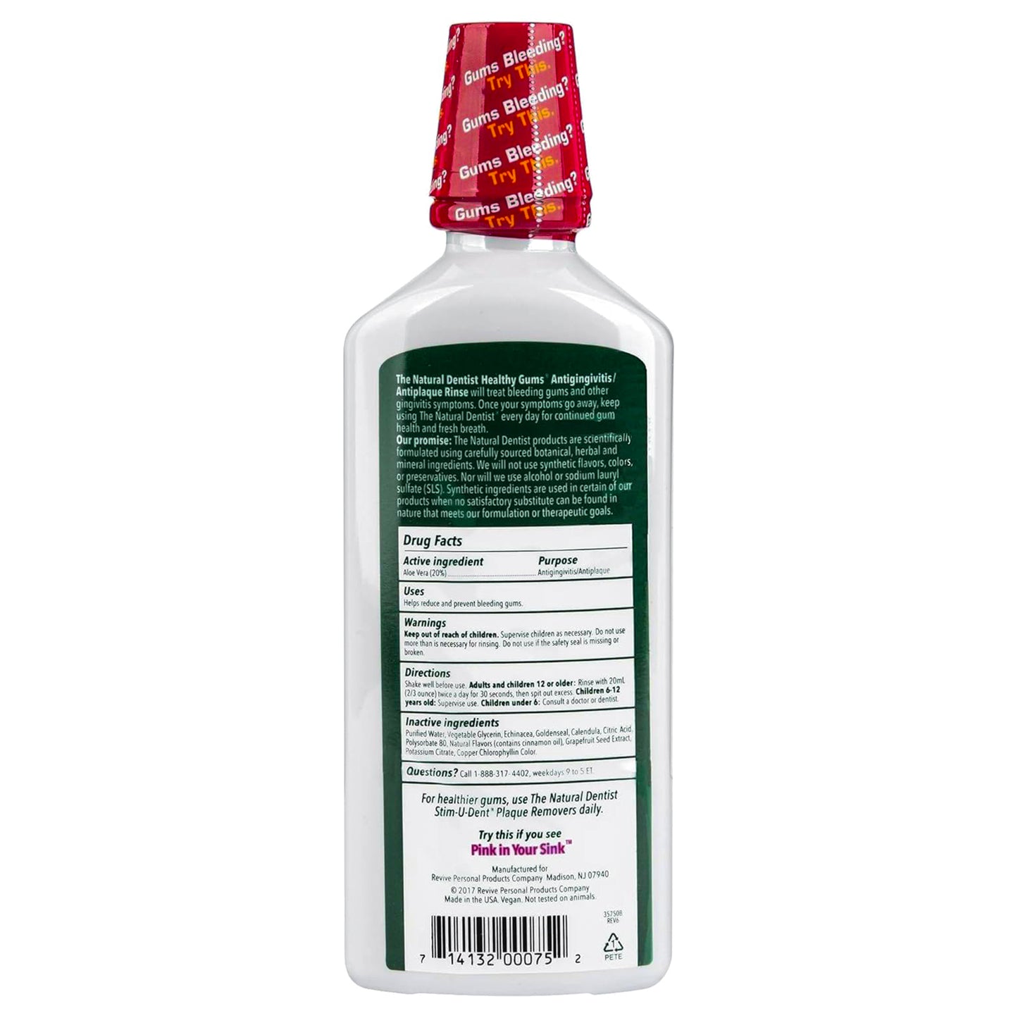 Peppermint Twist Antigingivitis/Antiplaque Mouthwash, 16.9 fl oz