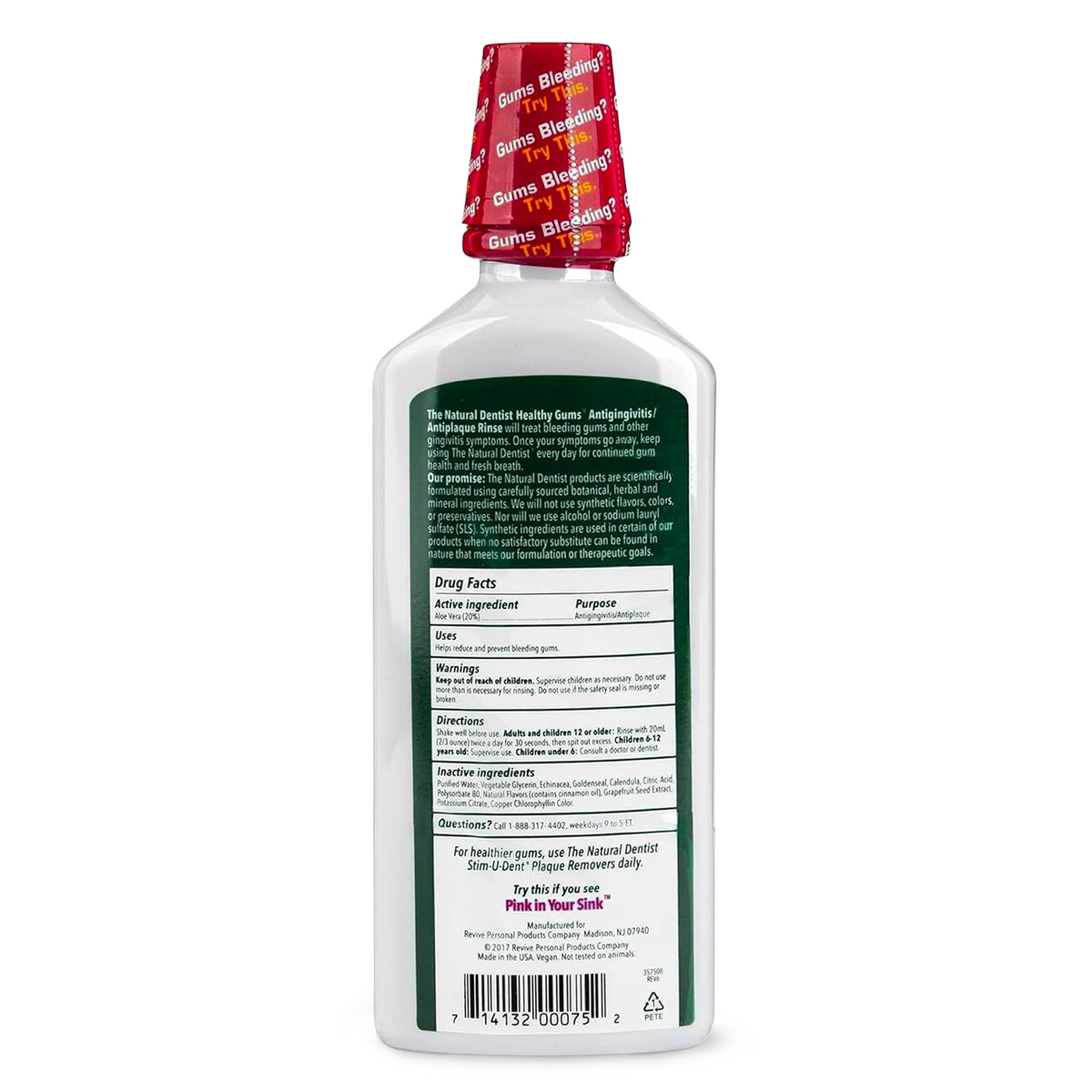 Peppermint Twist Antigingivitis/Antiplaque Mouthwash, 16.9 fl oz