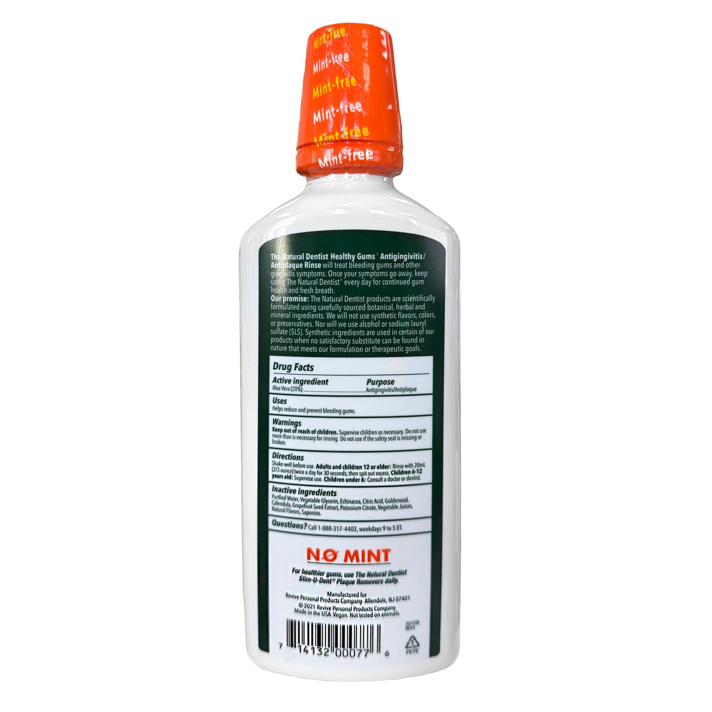Orange Zest Antigingivitis/Antiplaque Mouthwash, 16.9 fl oz
