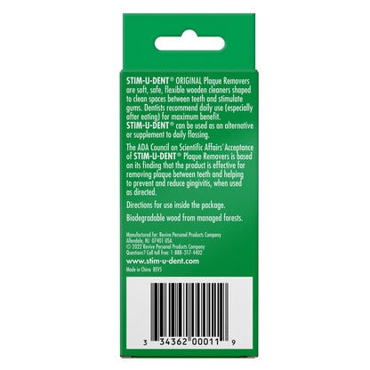 Stim-U-Dent Mint Dental Picks, 8 Packs of 25 Picks (200 Picks)