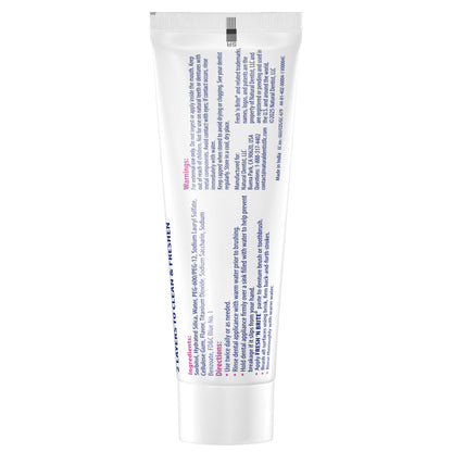 Fresh 'n Brite Denture Cleaner Paste, ADA Accepted Dual Action Formula for Fresh Breath