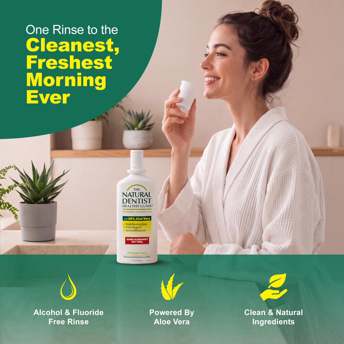 Peppermint Twist Antigingivitis/Antiplaque Mouthwash, 16.9 fl oz